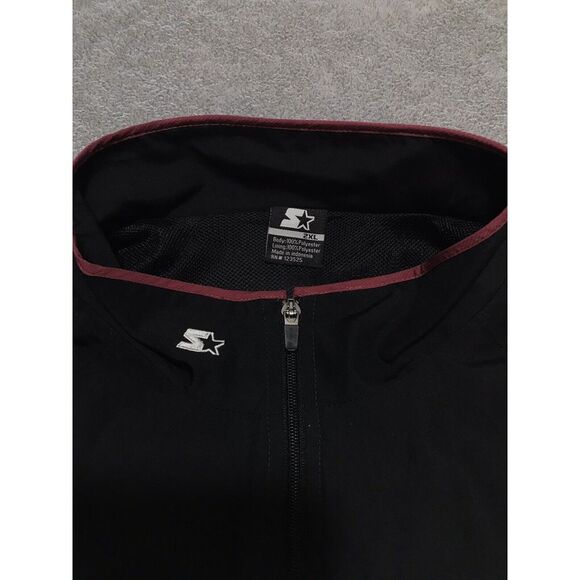 Nascar Joe Gibbs Racing Starter‎ 1/4 Zip 2XL Pullover Long Sleeve Jacket Shirt - Picture 8 of 14